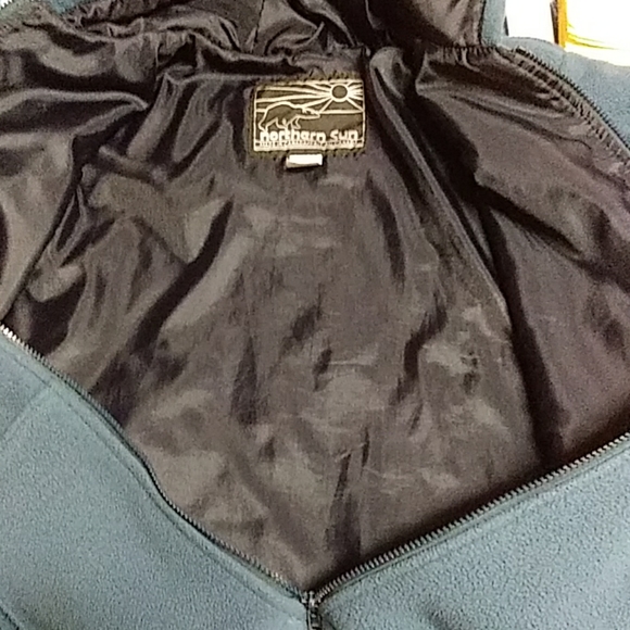 Northern Sun Embroidered Cabin on the Lake Hoodie - Picture 7 of 7